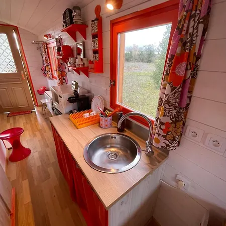 Roulotte Seventies Luxury tent
