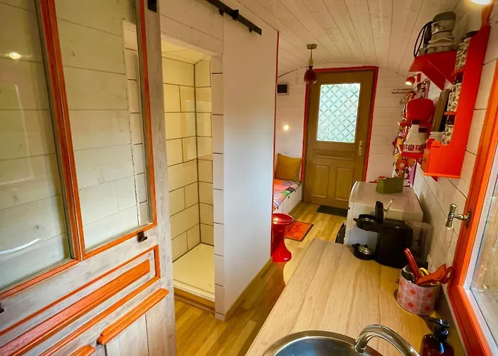 Luxuszelt Roulotte Seventies