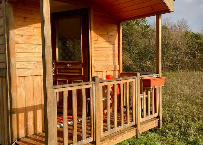 Roulotte Seventies Luxuszelt Orbec